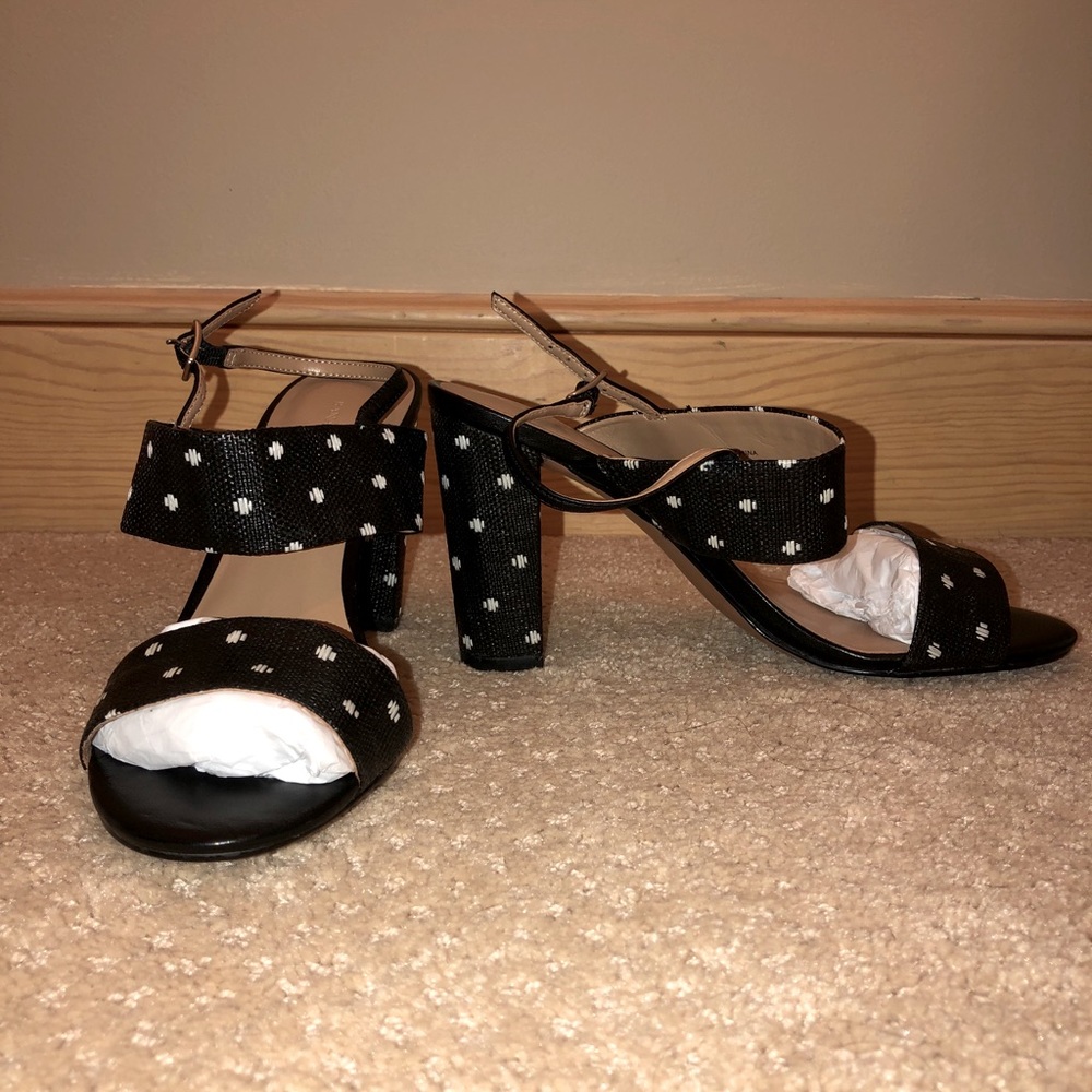 Heeled sandals size 8